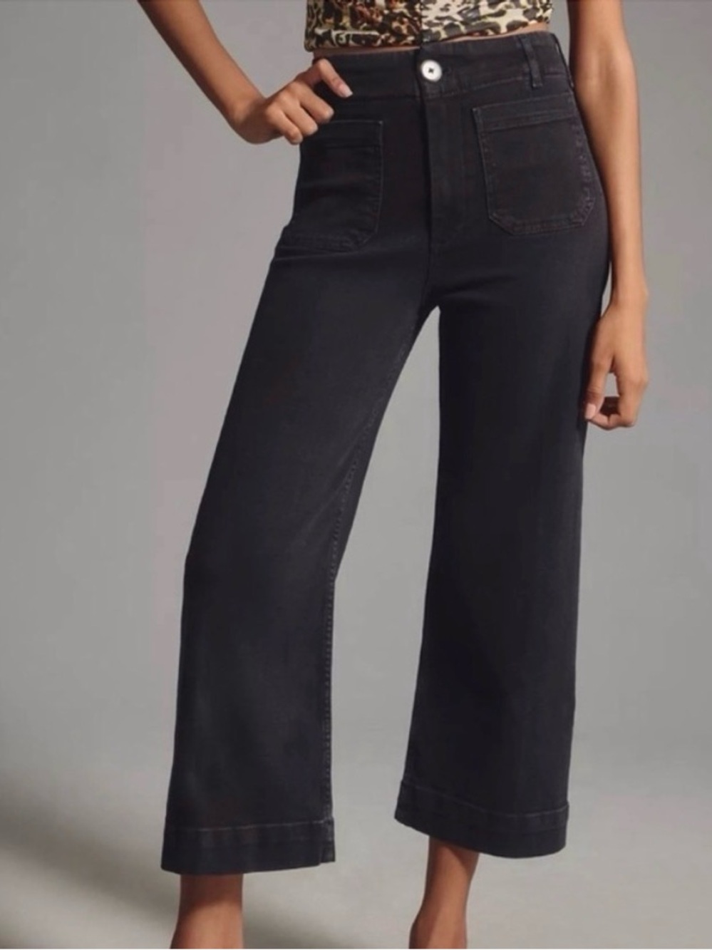 Anthropologie Maeve Colette Wide Leg Jean